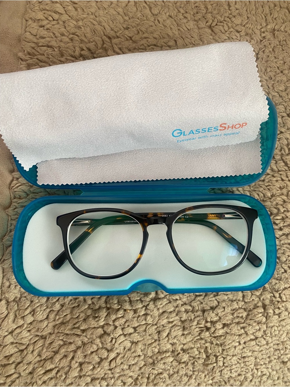 NBN GlassesShop "Salem" Tortoise Frames - Brand New! High-Index Lenses